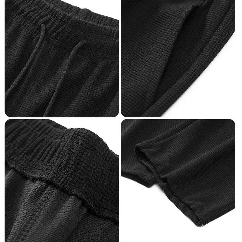 Men's Fleece Warm Pants Winter Warm Mid Waist - Image 10