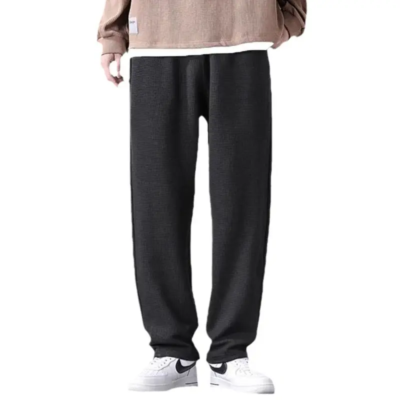 Men's Fleece Warm Pants Winter Warm Mid Waist - Image 13