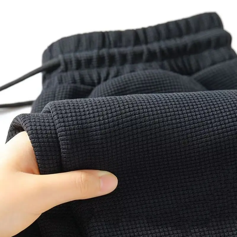 Men's Fleece Warm Pants Winter Warm Mid Waist - Image 5