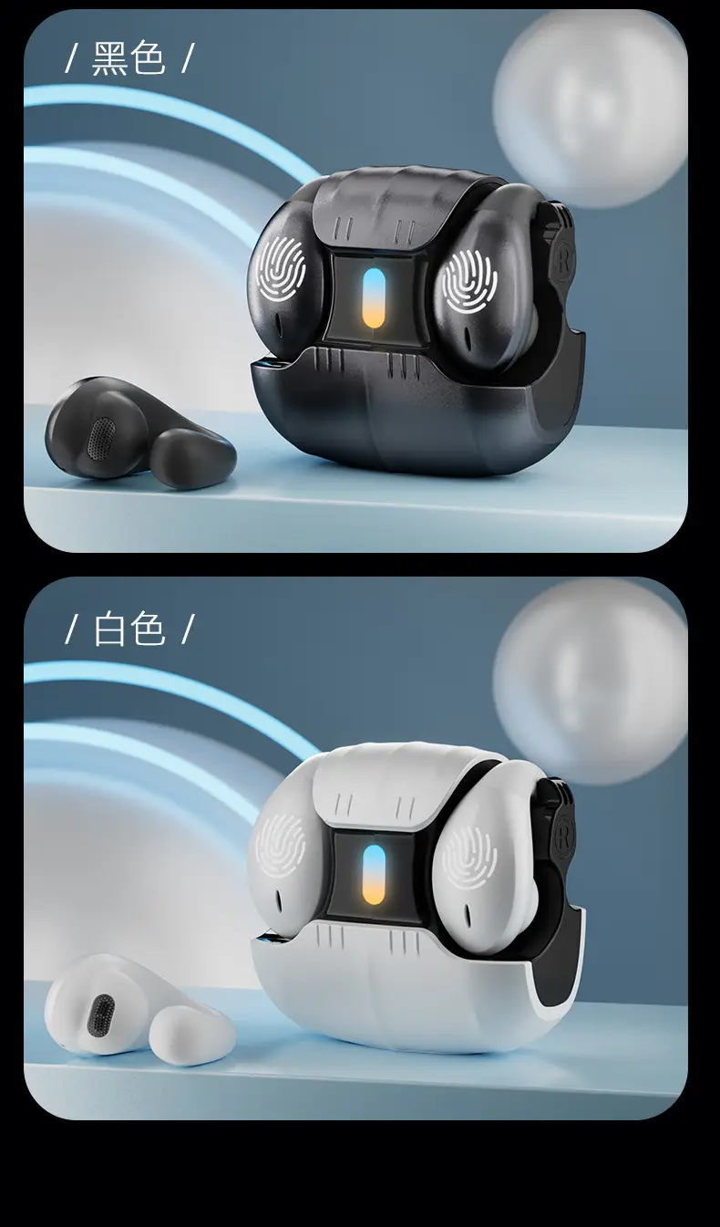 New As01 Ear Clip Bluetooth Headset Open-Type Wireless Bone Conduction Headset Non-In-Ear Over-Ear Type 2025 Headset — feature 17