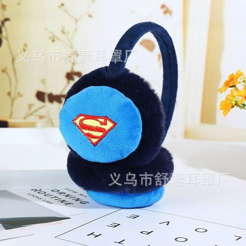 Factory direct children's earmuffs for large children's warm earmuffs adjustable earmuffs for men and women students plush earmuffs cartoon — feature 3