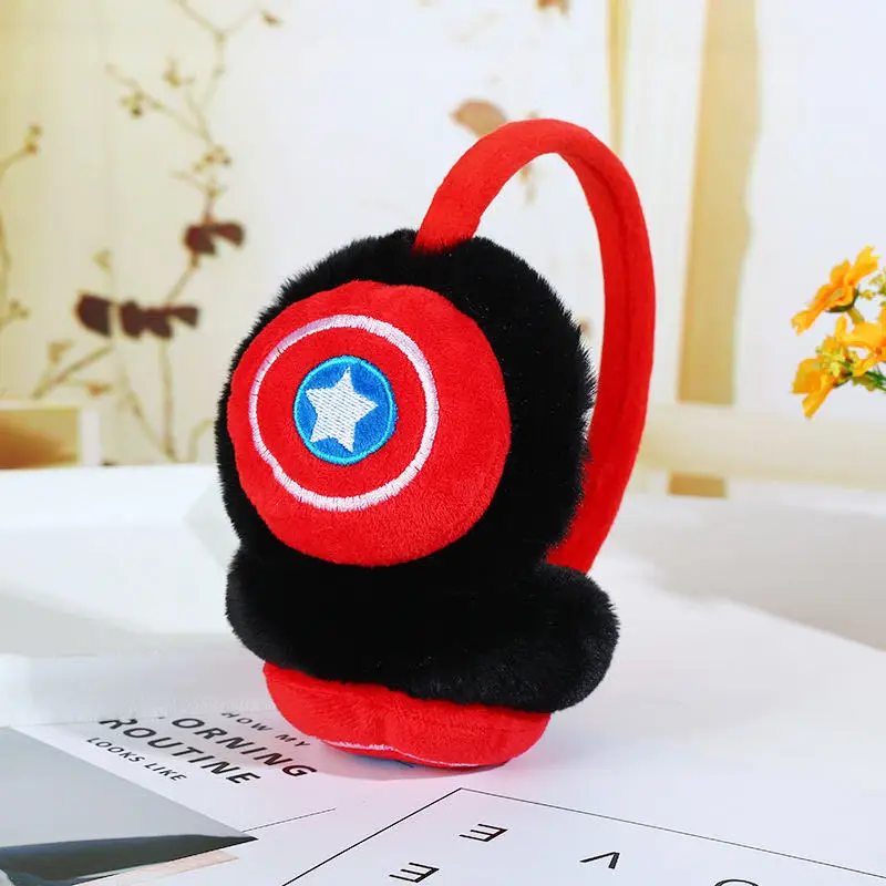 Factory direct children's earmuffs for large children's warm earmuffs adjustable earmuffs for men and women students plush earmuffs cartoon