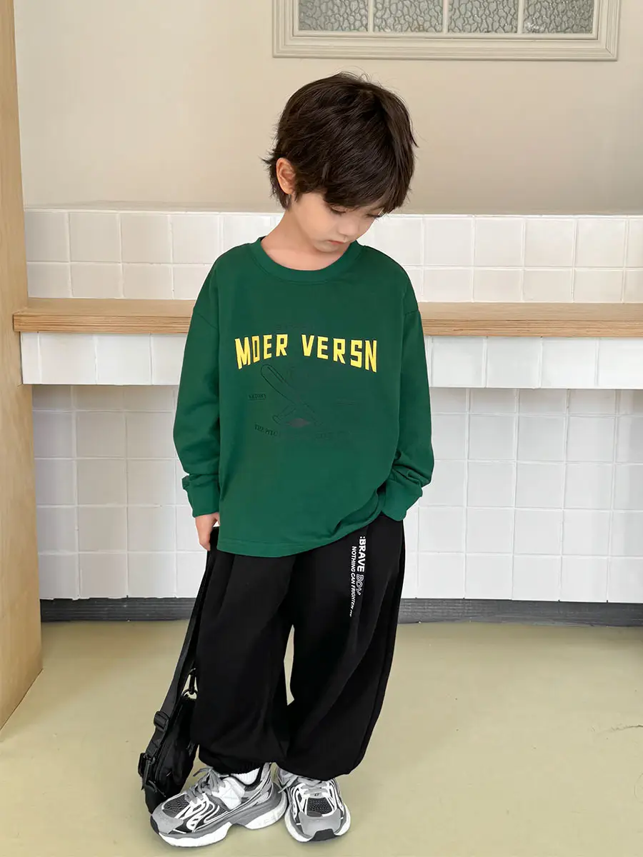 Boys Printed Long Sleeve T-Shirt Brave Boy 2026 - Image 9