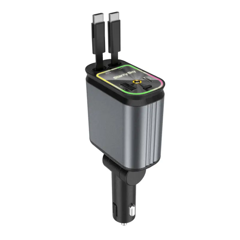 Dual Cable Charger with Starry Light & Projection Lamp - Image 2