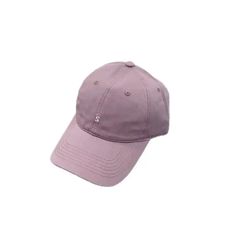 Japanese & Korean Style Small Letter Embroidered Baseball Caps for Women & Men