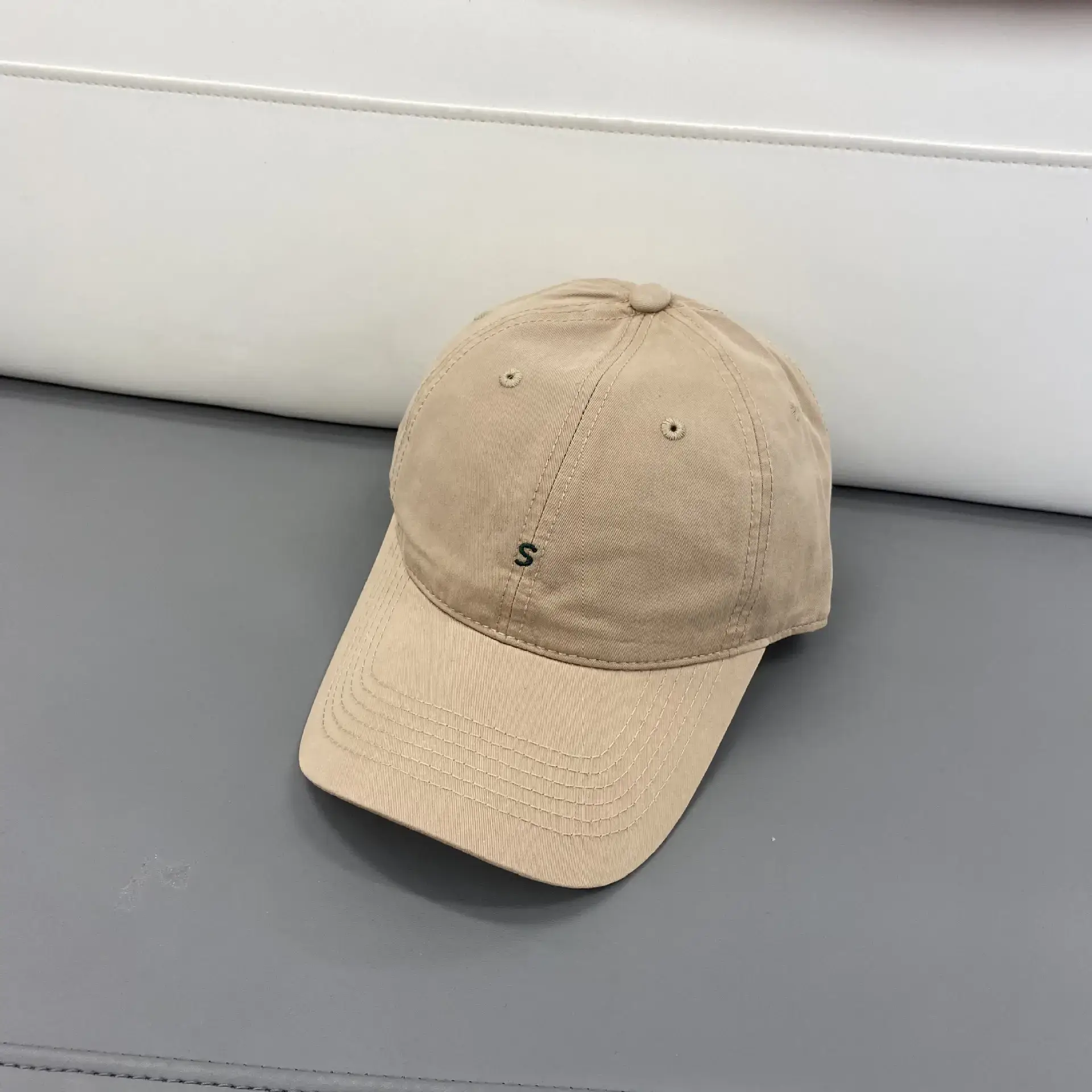 Japanese & Korean Style Small Letter Embroidered Baseball Caps for Women & Men