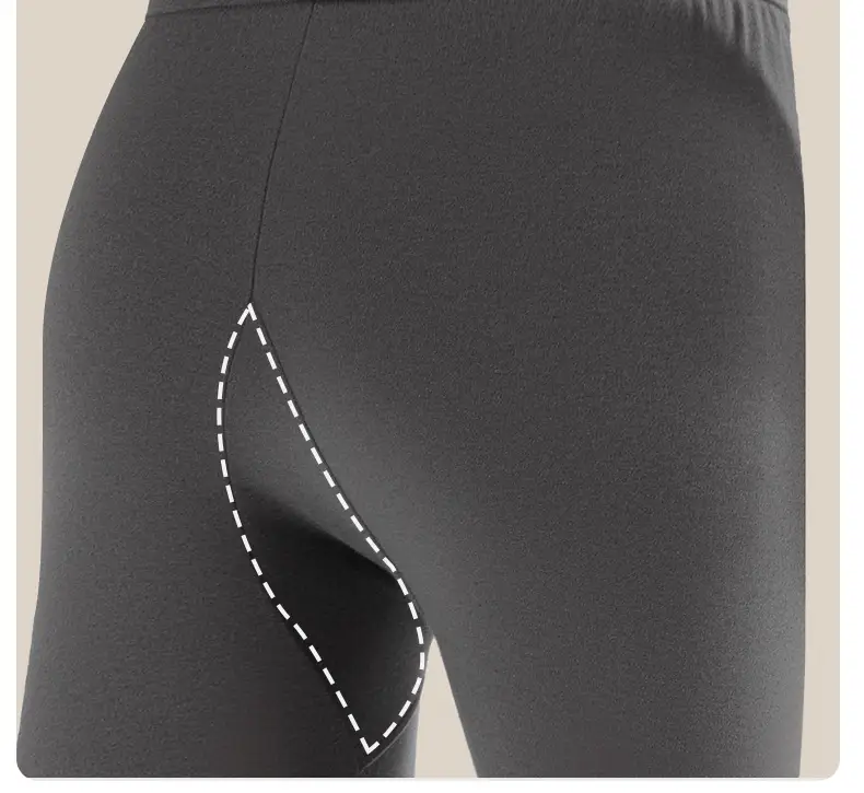 Septwolves Men's 100% Cotton Autumn Pants Antibacterial Thin Pure Cotton Thermal Pants Cotton Thread Pants Base Layer Underwear — feature 20