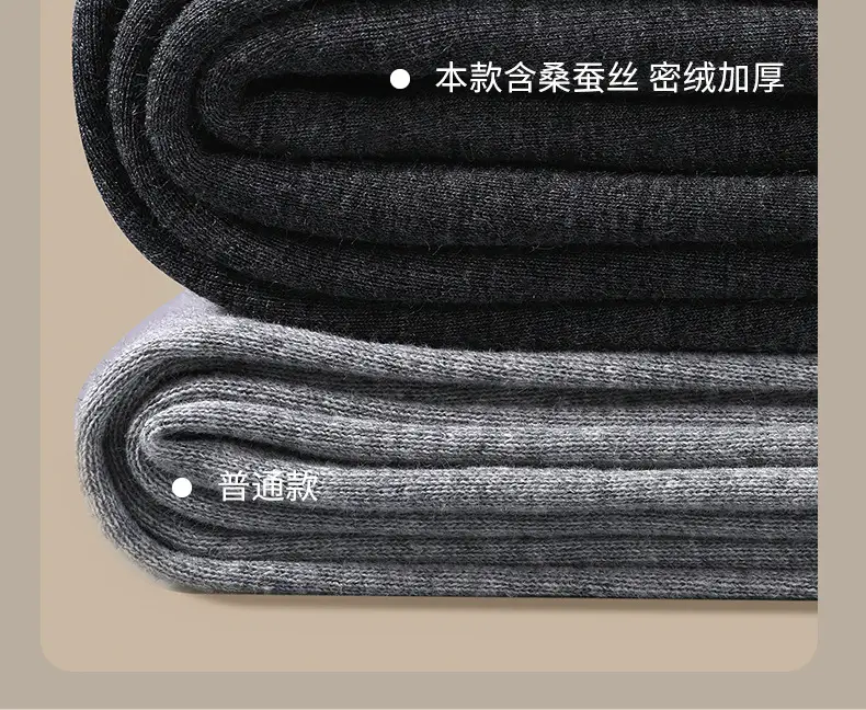 Septwolves Men's 100% Cotton Autumn Pants Antibacterial Thin Pure Cotton Thermal Pants Cotton Thread Pants Base Layer Underwear — feature 41
