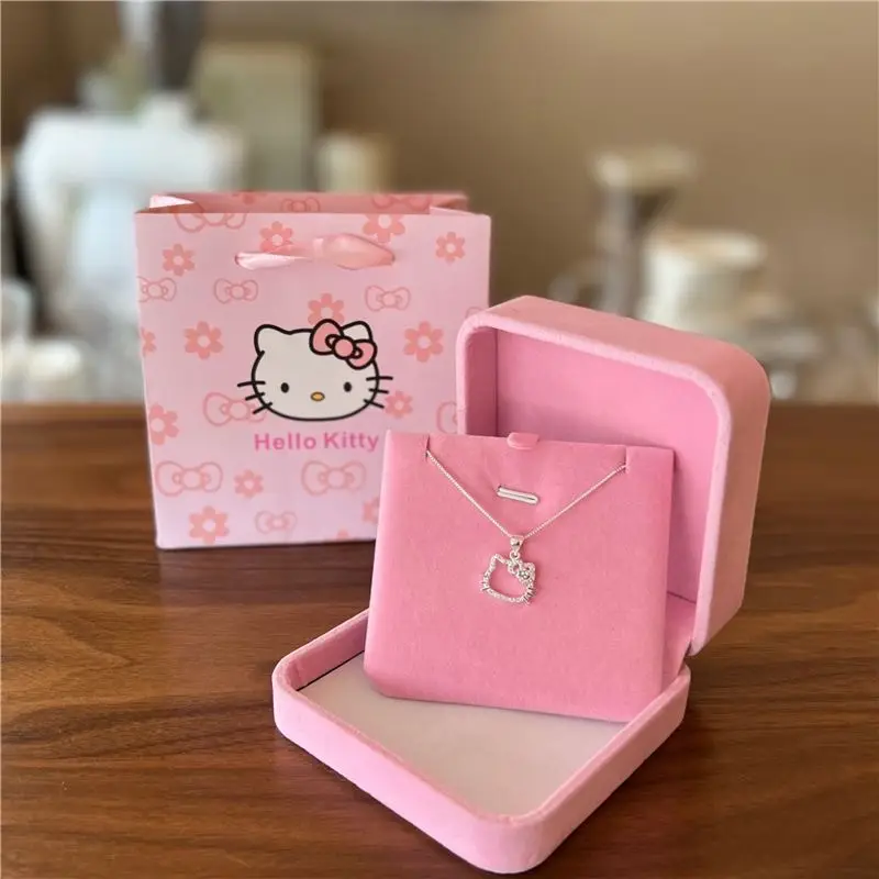 Pink Hello Kitty Necklace for Women Gift - Image 2