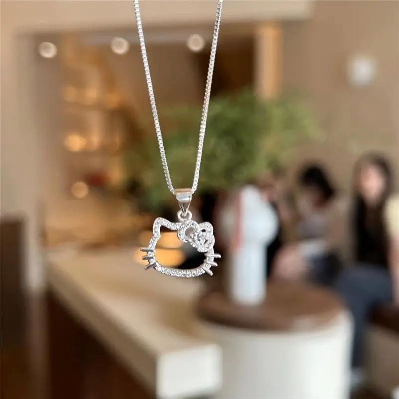Pink Hello Kitty Necklace for Women Gift - Image 3