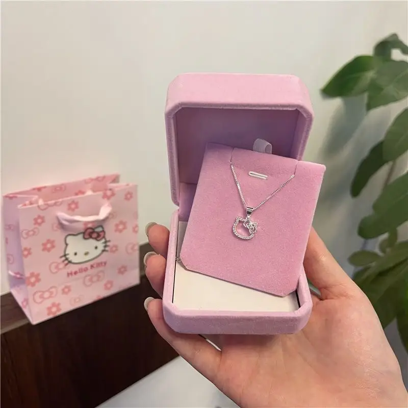 Pink Hello Kitty Necklace for Women Gift - Image 4