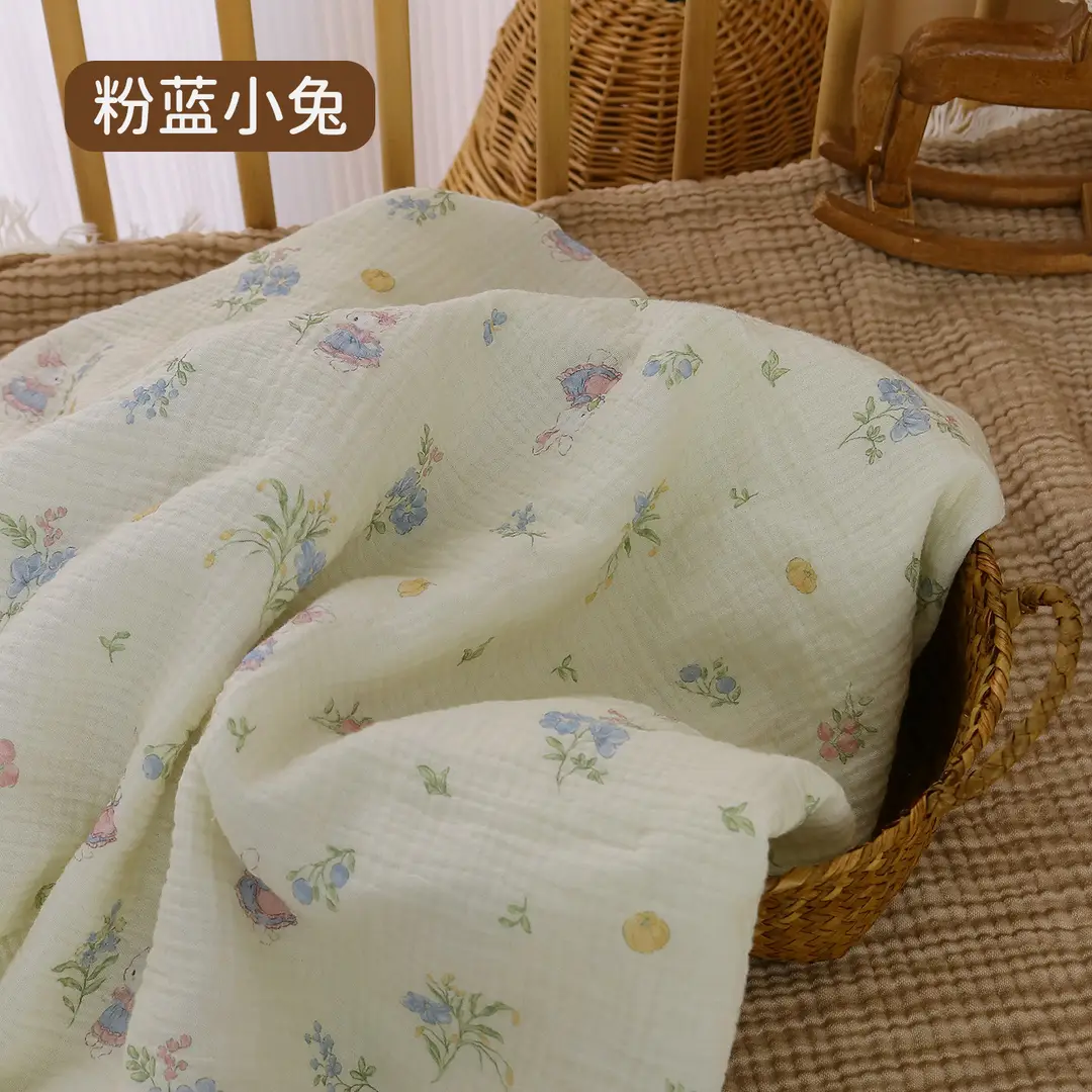 Baby bed hat cotton gauze class a newborn baby special small bed sheet kindergarten children stitching mattress cover