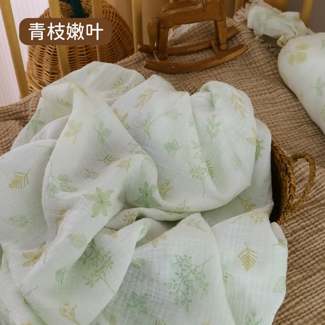 Baby bed hat cotton gauze class a newborn baby special small bed sheet kindergarten children stitching mattress cover