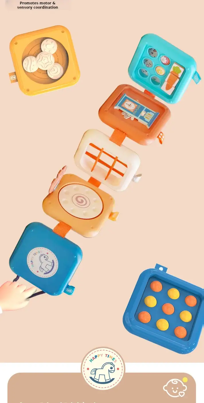 Kids Cross-Stacked Music Toy with Hexapolyhedron — feature 4