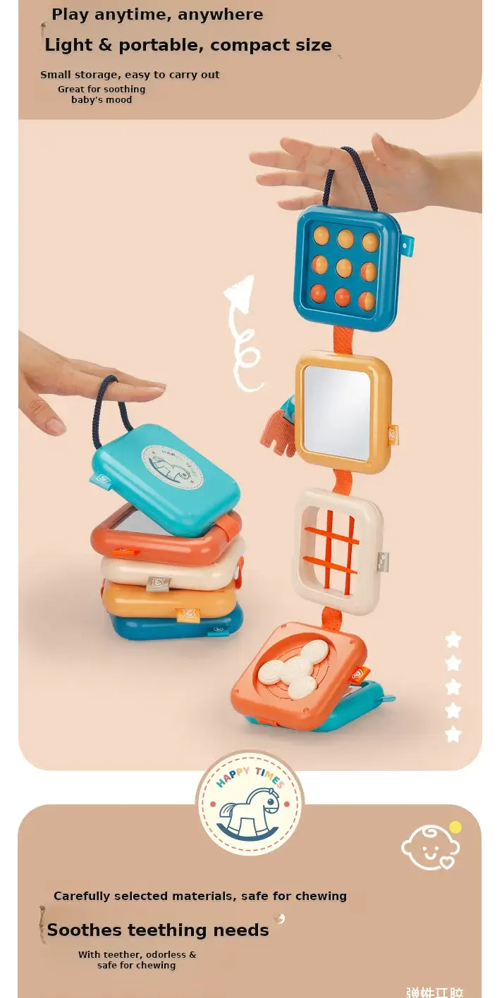 Kids Cross-Stacked Music Toy with Hexapolyhedron — feature 5