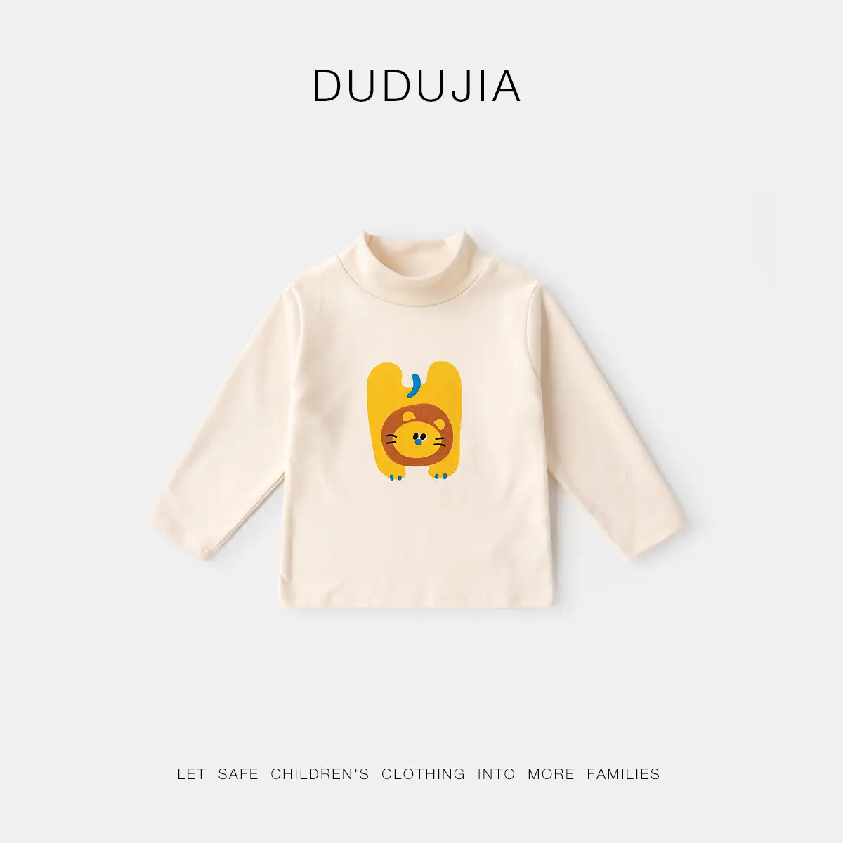 Dudu Children's Pink Long Sleeve T-Shirt Spring - Image 7