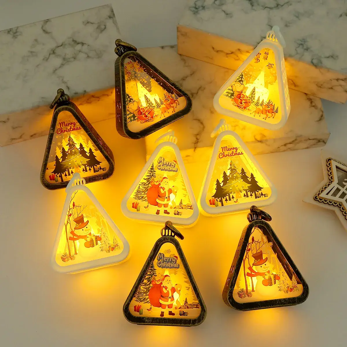 Christmas Window Night Light Decorative Lamp - Image 14