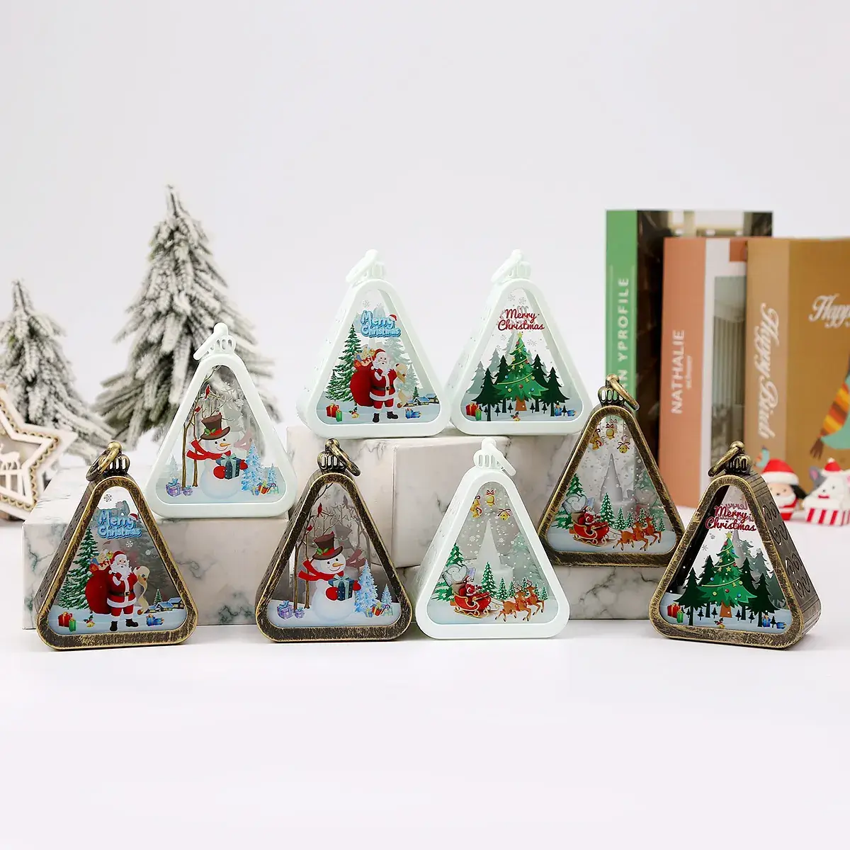Christmas Window Night Light Decorative Lamp - Image 15