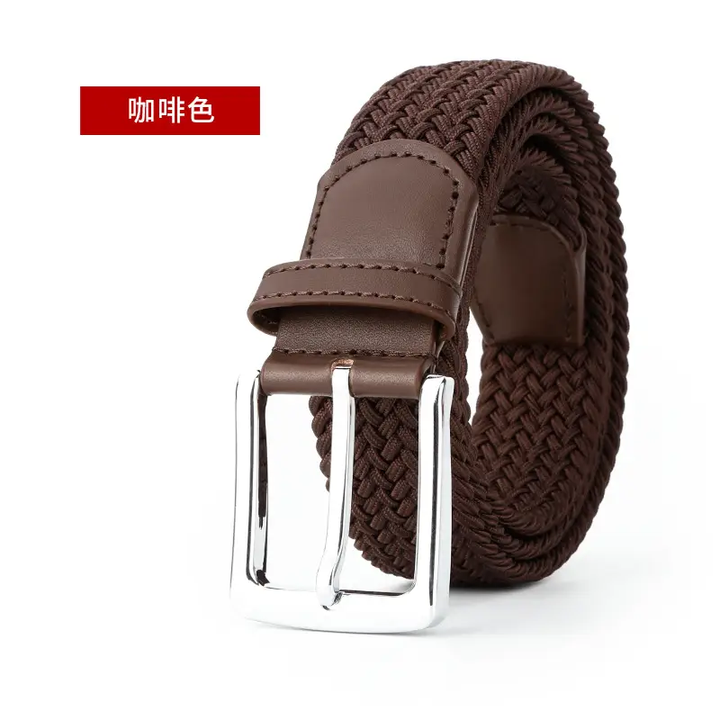 Men's Breathable Belt Buckle Elastic Trouser Belt Wholesale - Image 3