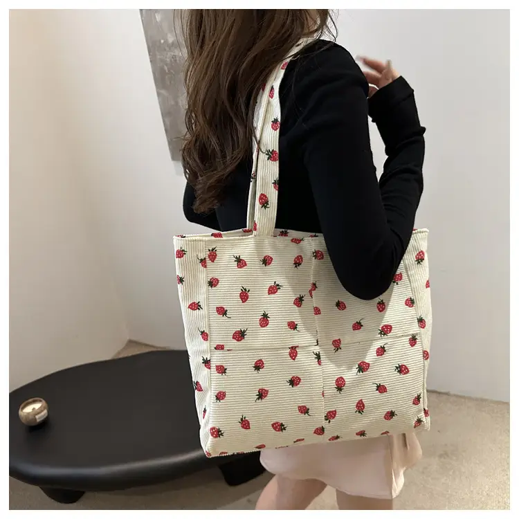 New Lazy Style 2024 Women's Floral Shoulder Bag — feature 12