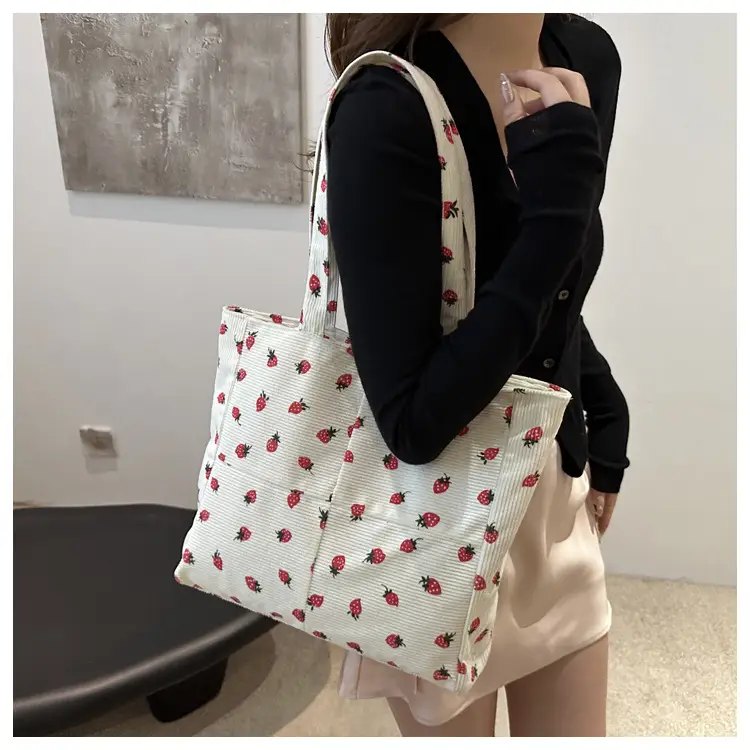 New Lazy Style 2024 Women's Floral Shoulder Bag — feature 13