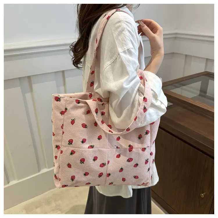 New Lazy Style 2024 Women's Floral Shoulder Bag — feature 16