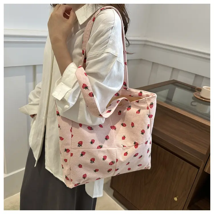 New Lazy Style 2024 Women's Floral Shoulder Bag — feature 17
