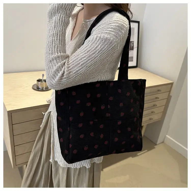 New Lazy Style 2024 Women's Floral Shoulder Bag — feature 19