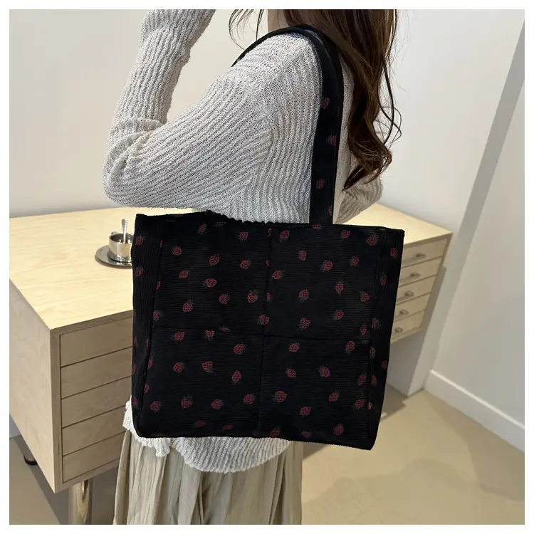 New Lazy Style 2024 Women's Floral Shoulder Bag — feature 20