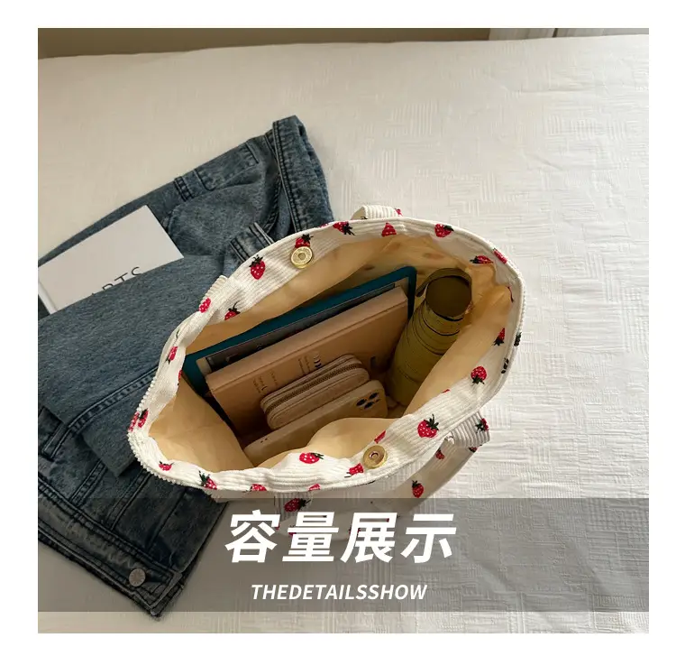New Lazy Style 2024 Women's Floral Shoulder Bag — feature 7