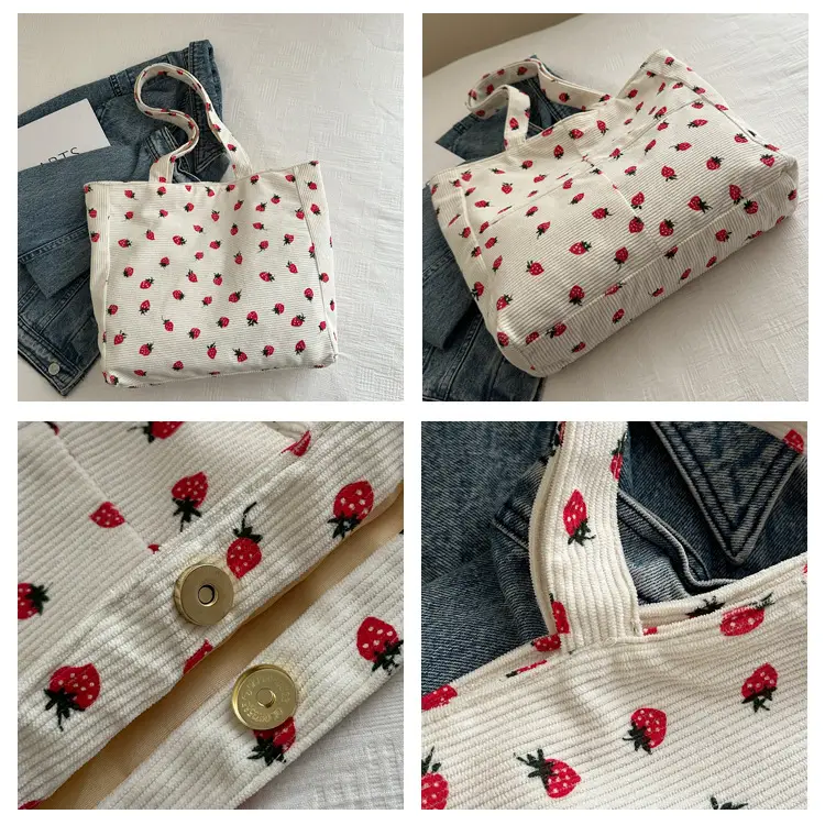 New Lazy Style 2024 Women's Floral Shoulder Bag — feature 8