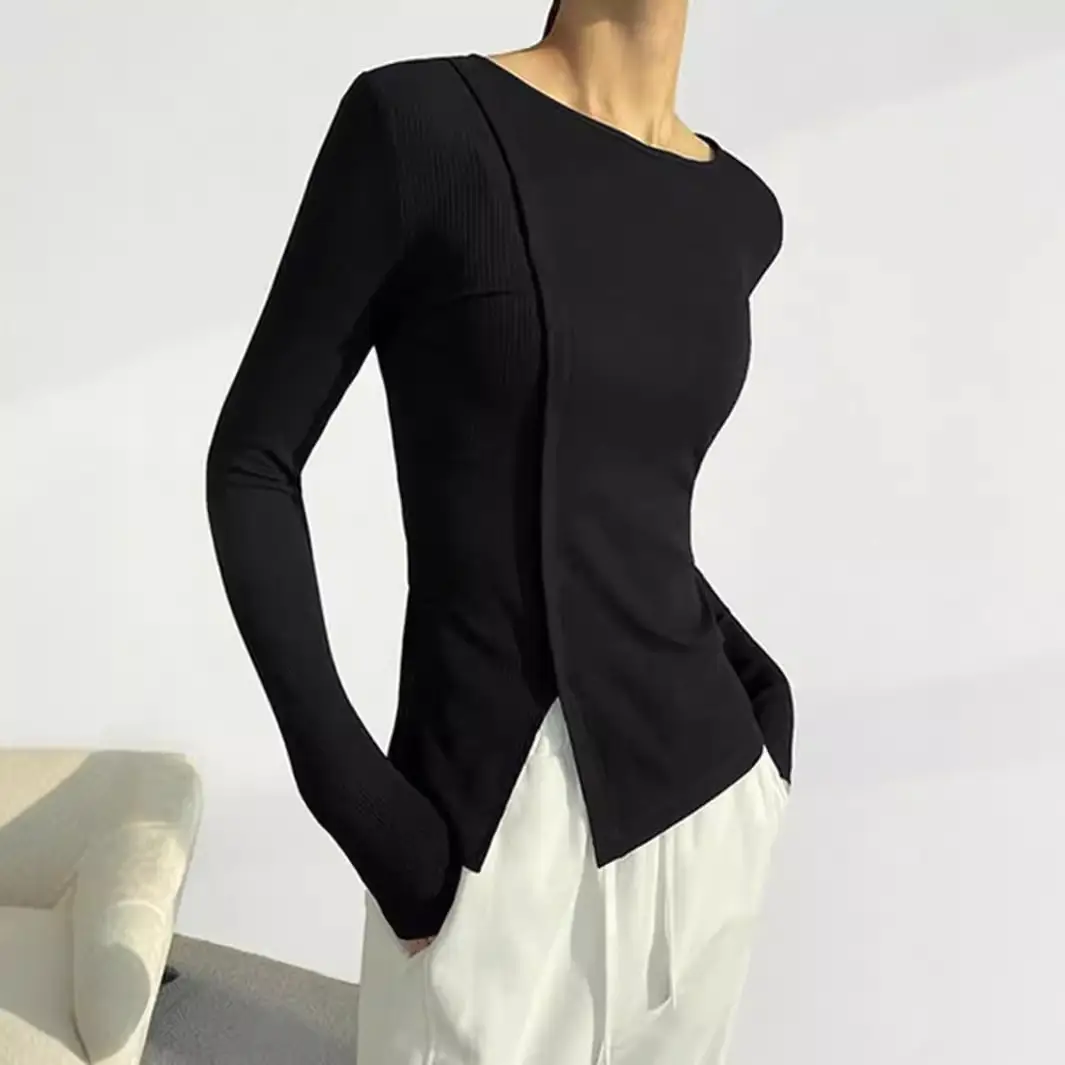 Muslim Long Sleeve High Collar Dress Grey — feature 6