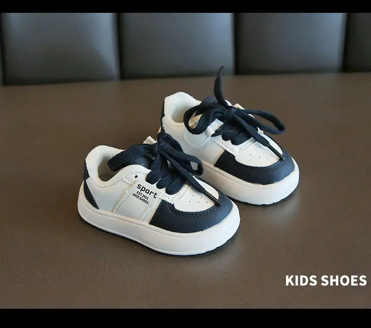 Girls White Platform Board Shoes 2024 Spring Autumn — feature 20