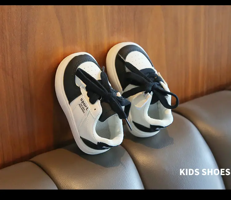 Girls White Platform Board Shoes 2024 Spring Autumn — feature 7