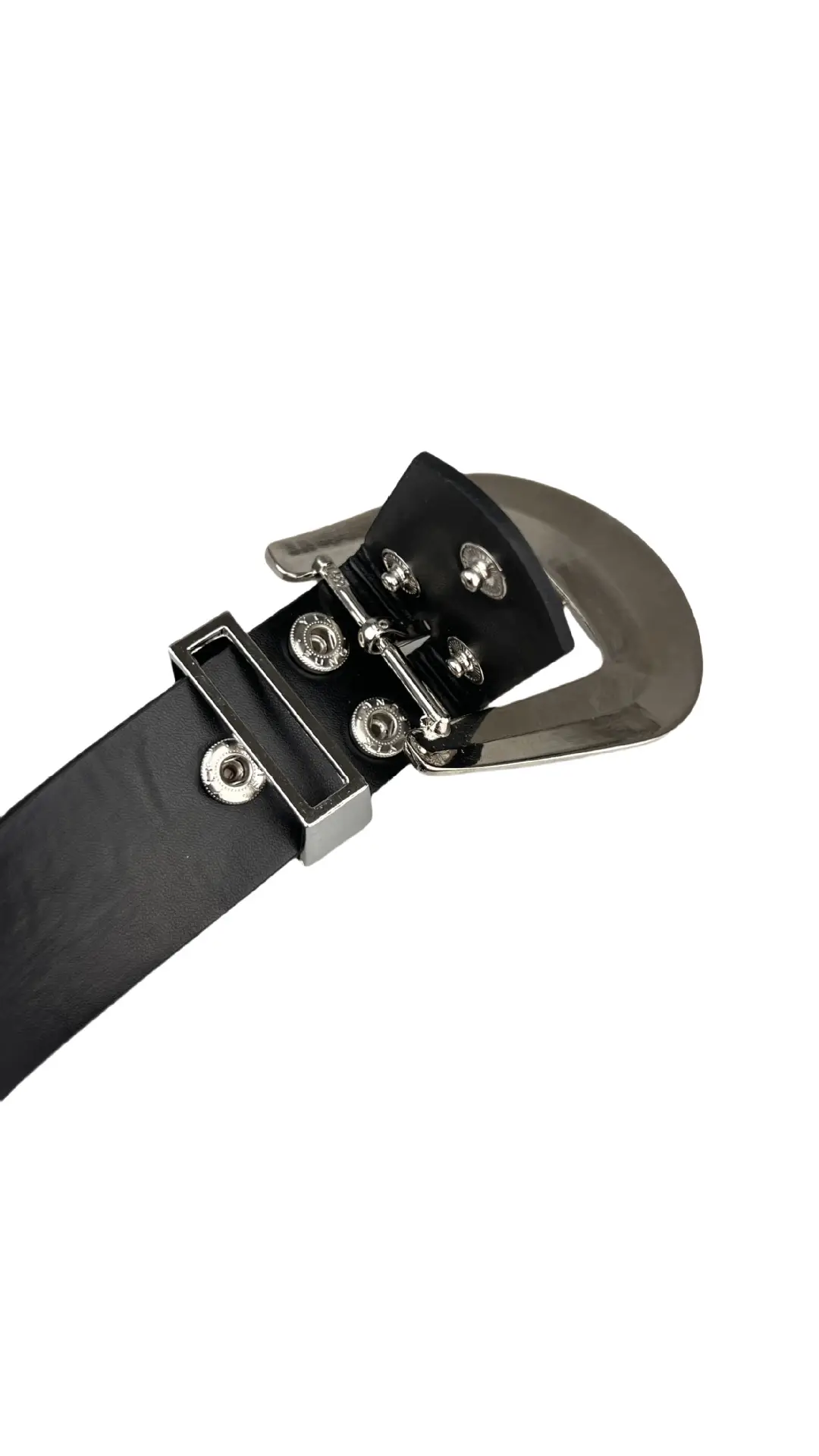 Black Diamond Belt with Rhinestone Buckle for Women — feature 15