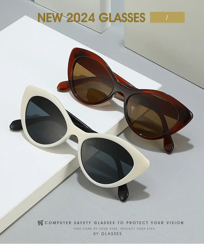 New Cat-Eye Sunglasses for Women Face-Slimming Design — feature 1