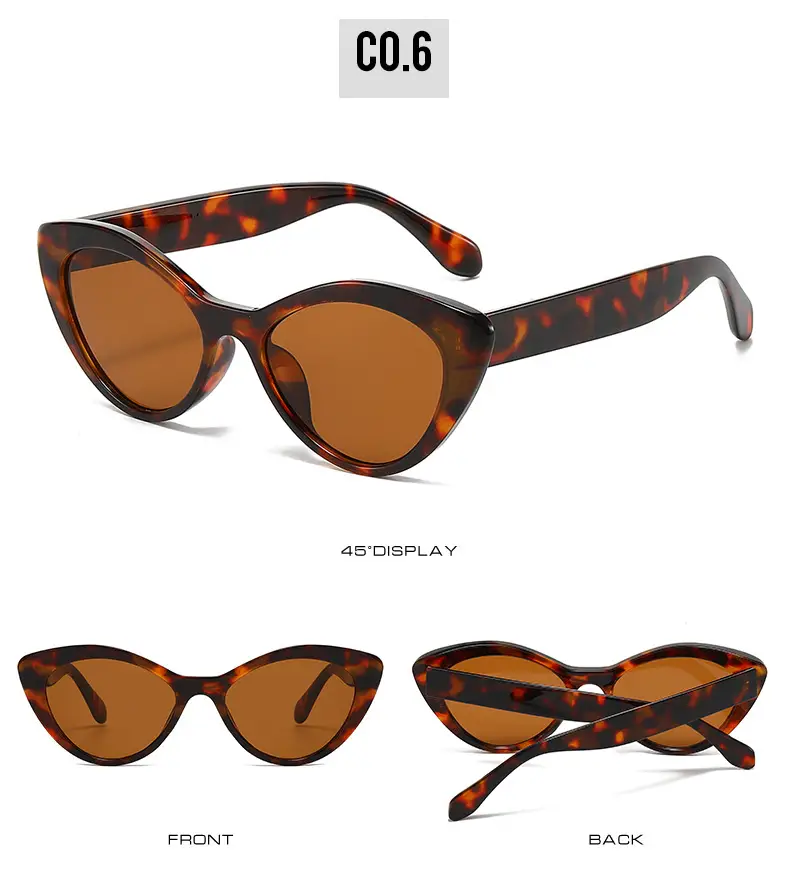 New Cat-Eye Sunglasses for Women Face-Slimming Design — feature 12