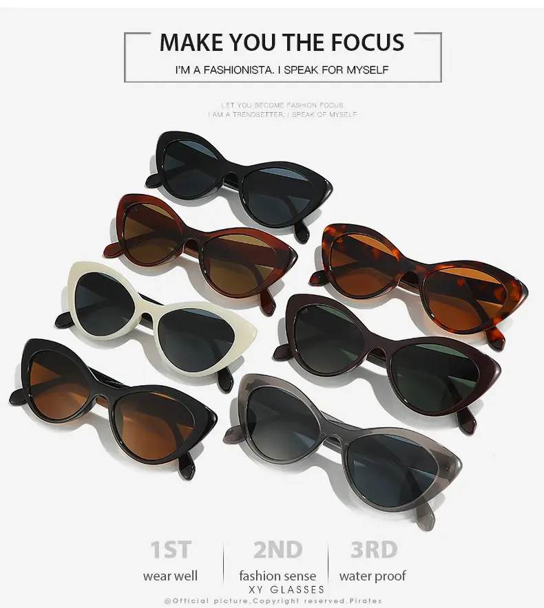 New Cat-Eye Sunglasses for Women Face-Slimming Design — feature 3