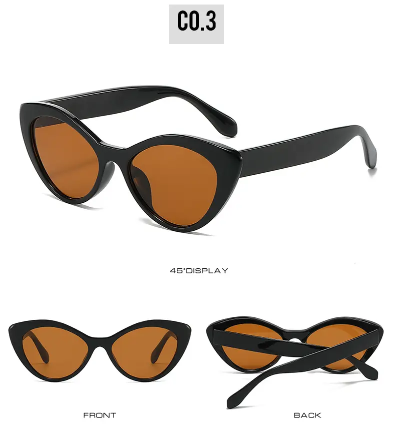 New Cat-Eye Sunglasses for Women Face-Slimming Design — feature 9