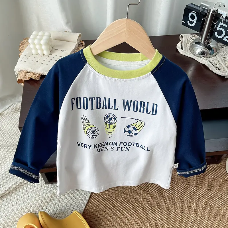 Boys Sweatshirt White Graphic Long Sleeve 2025