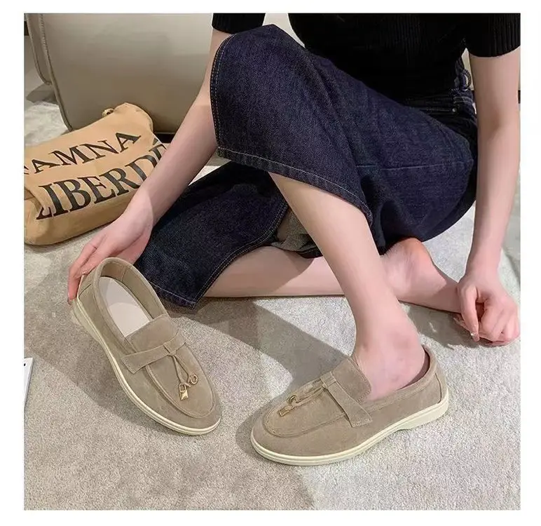 2024 Flat Lefu Bean Shoes Tassel Soft Bottom — feature 17