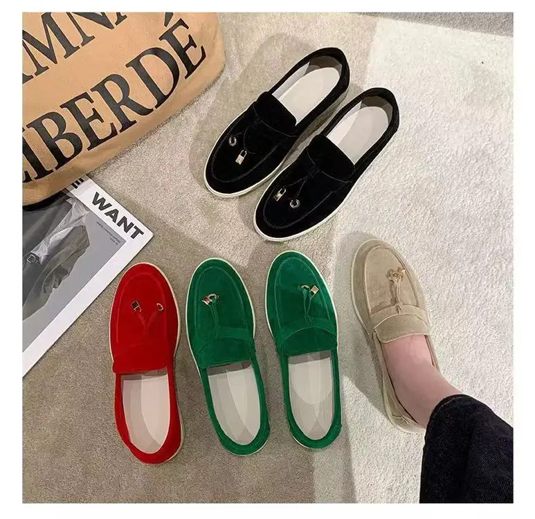2024 Flat Lefu Bean Shoes Tassel Soft Bottom — feature 5