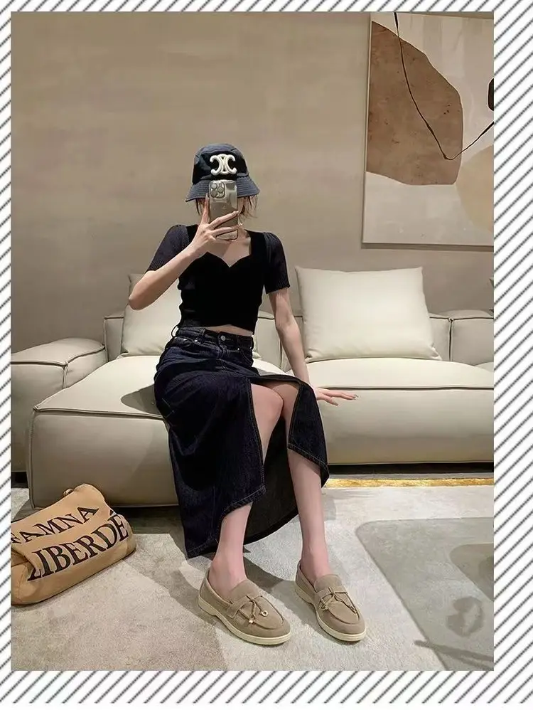 2024 Flat Lefu Bean Shoes Tassel Soft Bottom — feature 7
