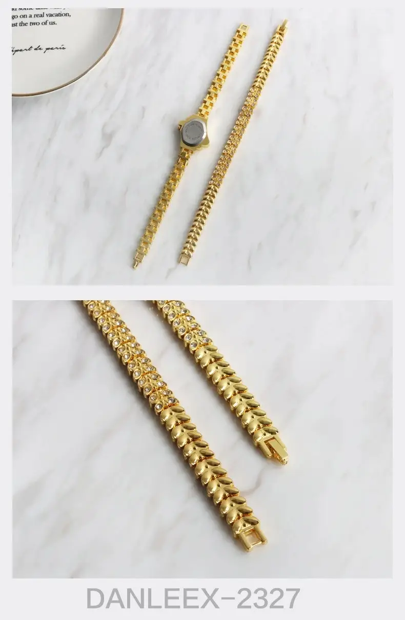 Korean Style Diamond Bracelet Watch Set for Women — feature 18