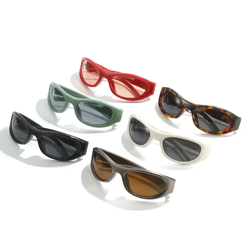 Black Tech Sunglasses for Outdoor Riding & Surfing - Image 6