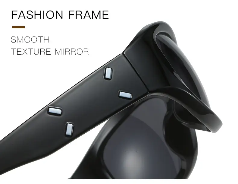 Black Tech Sunglasses for Outdoor Riding & Surfing — feature 11