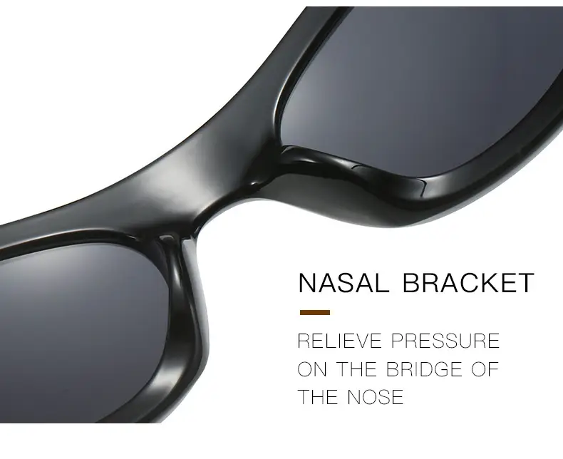 Black Tech Sunglasses for Outdoor Riding & Surfing — feature 13