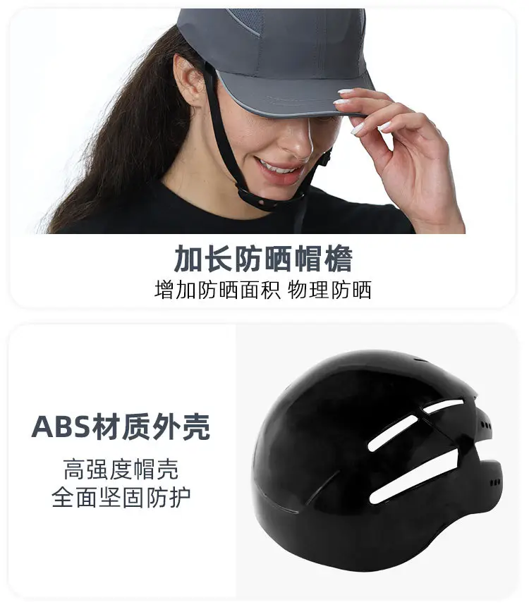 Anti-Fall Safety Head Cap Lime Green 5.5cm — feature 17