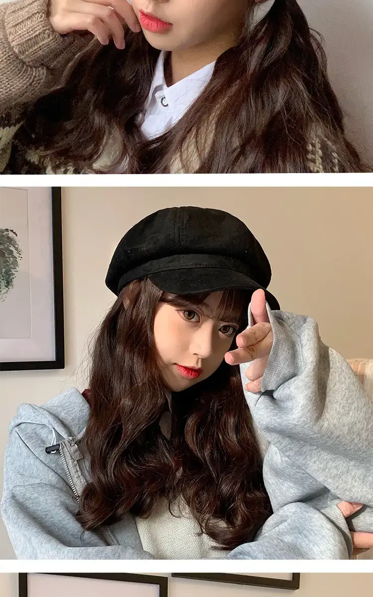 Suede Korean Style Women's Autumn Winter Hat — feature 7