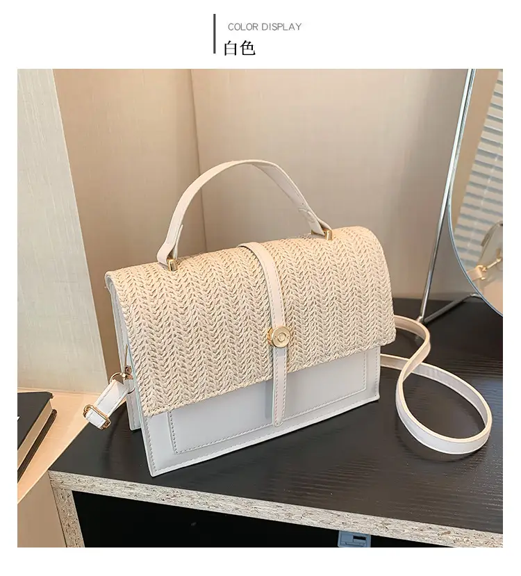 Women's Knitted Crossbody Bag Orange 2024 — feature 11